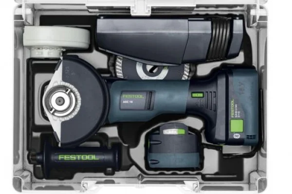 Festool agc 18-125 5,0 ebi-plus smerigliatrice angolare a batteria 18 v brushless 125 mm 578368 - dettaglio 3