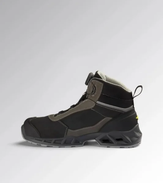 Diadora Utility Shark Stable Impact Leather Quick Mid Scarpe antinfortunistiche alte S3S FO SR SC ESD - 701.180611