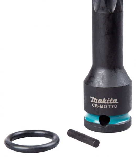 Makita e-23628 set di chiavi torx impact black 1/2" quadro 7 pz. - dettaglio 7
