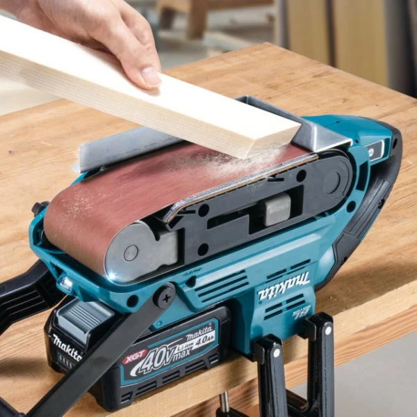 Makita bs001gz01 levigatrice a nastro 76x533 mm 40 v brushless senza batteria - dettaglio 4