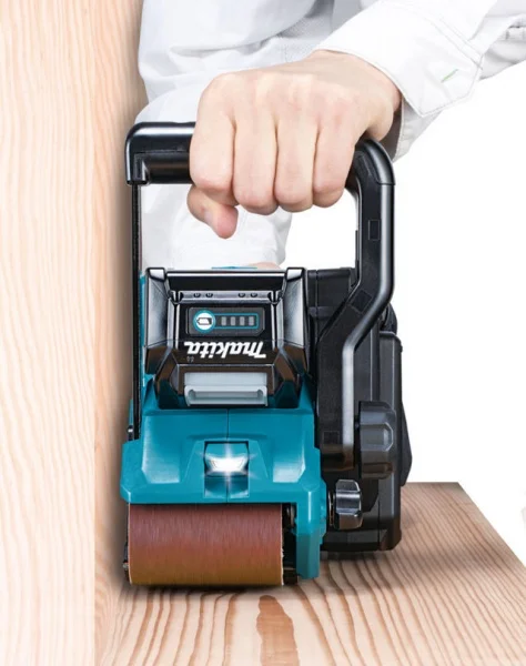 Makita bs001gz01 levigatrice a nastro 76x533 mm 40 v brushless senza batteria - dettaglio 7