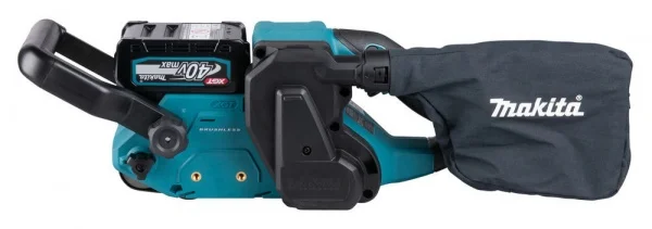 Makita bs001gm201 levigatrice a nastro 76x533 mm brushless a batteria 40 v - dettaglio 3