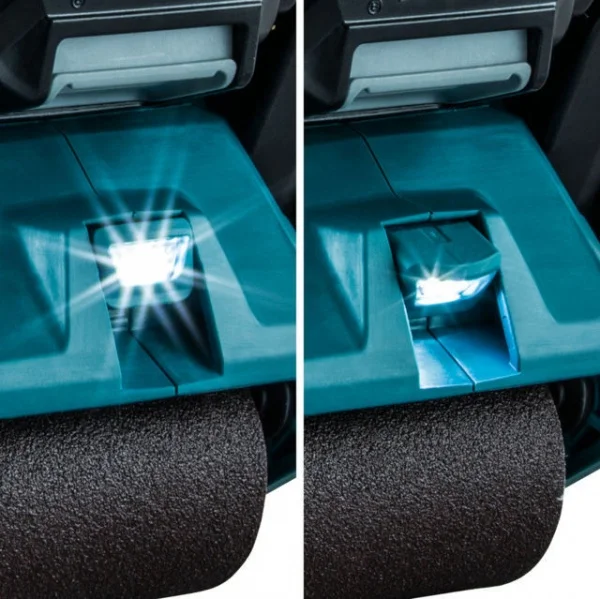 Makita bs001gm201 levigatrice a nastro 76x533 mm brushless a batteria 40 v - dettaglio 6