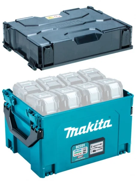 Makita bcc01 caricabatterie multiplo xgt 40 v a 8 slot 1914u3-7 - dettaglio 9