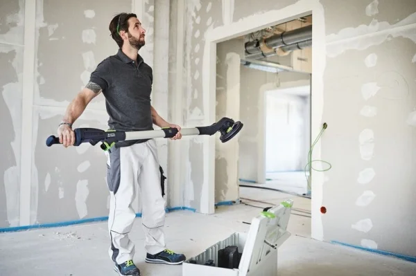Festool LHS 2 225 EQI/CTM 36-Set Levigatrice a stelo LED con aspiratore Planex - 578425