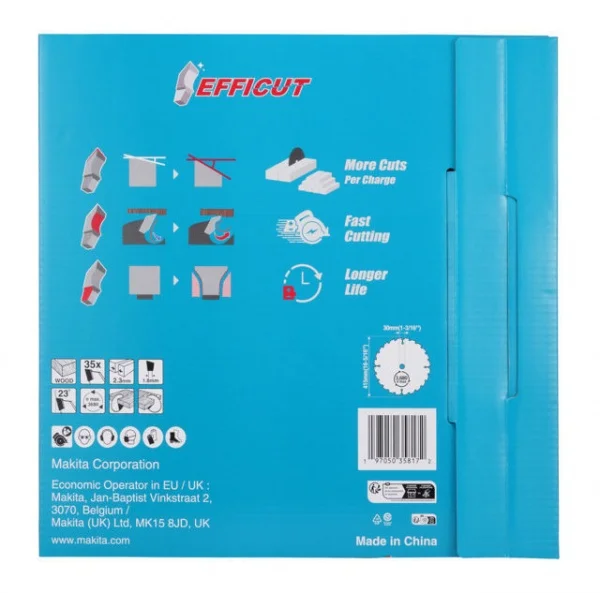 Makita e-24848 lama efficut per seghe circolari 415x30 mm per legno - dettaglio 3