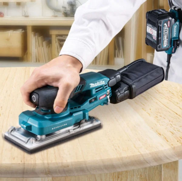 Makita bo007cgz levigatrice orbitale xgt 40 v brushless 93x185 mm senza batteria - dettaglio 2