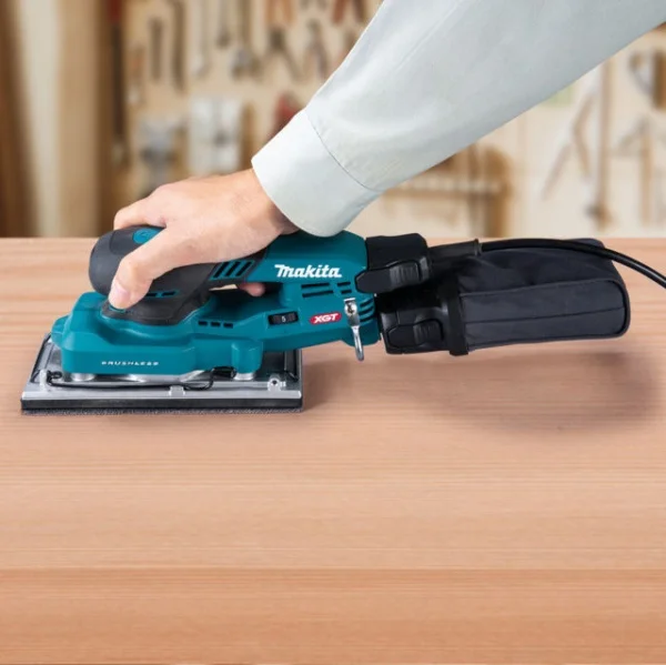 Makita bo007cgz levigatrice orbitale xgt 40 v brushless 93x185 mm senza batteria - dettaglio 3