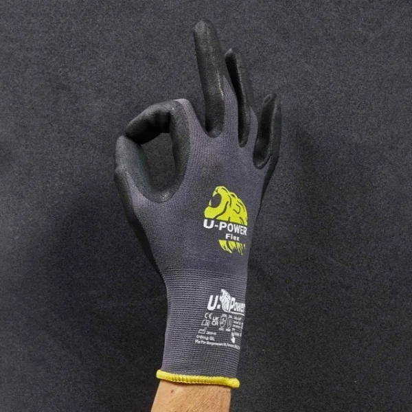 U-power flex guanti da lavoro touch screen confezione 144 paia ug14401 - dettaglio 3