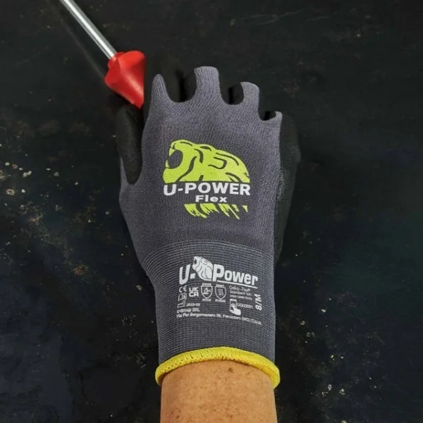 U-power flex guanti da lavoro touch screen confezione 144 paia ug14401 - dettaglio 4
