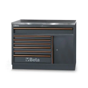 Beta c45pro 2.0 m7a/x modulo fisso con 7 cassetti per arredo officina 045002161 - dettaglio 1