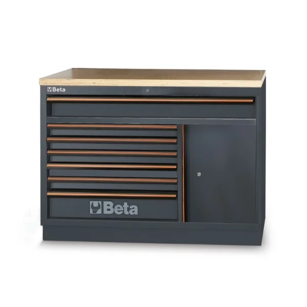 Beta c45pro 2.0 m7a/w modulo fisso con 7 cassetti per arredo officina 045002171 - dettaglio 1