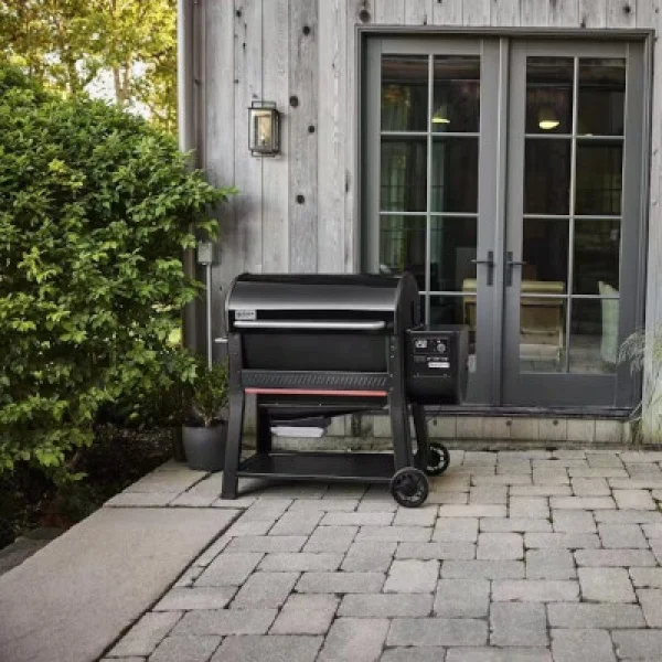 Weber searwood xl barbecue a pellet 1500131 - dettaglio 4