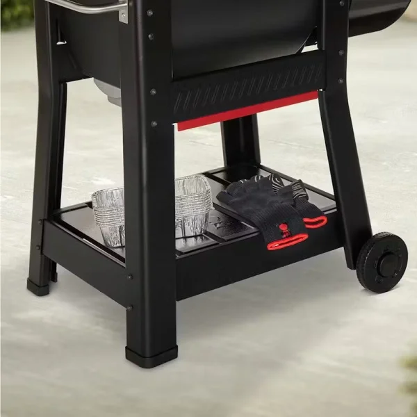 Weber 3400666 ripiano inferiore per affumicatore a pellet smoque - dettaglio 2