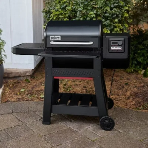 Weber 3400666 ripiano inferiore per affumicatore a pellet smoque - dettaglio 4
