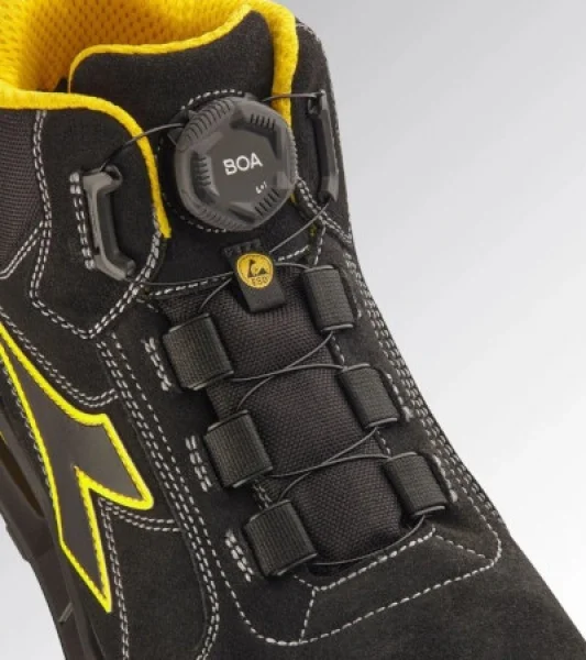 Diadora utility run net airbox boa mid scarpe antinfortunistiche alte s3s fo sr sc esd 701.182533 - dettaglio 4