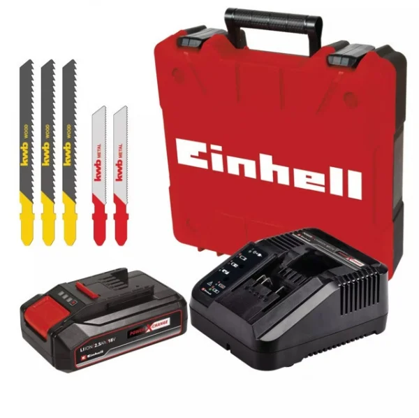 Einhell tc-js 18 li (1x2,5 ah) seghetto alternativo pxc a batteria 18 v 4321228 - dettaglio 5