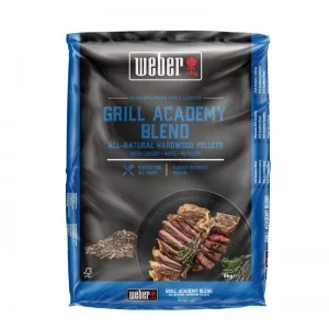 Weber 3401051 pellet di legno 100% miscela grill academy 8 kg - dettaglio 1