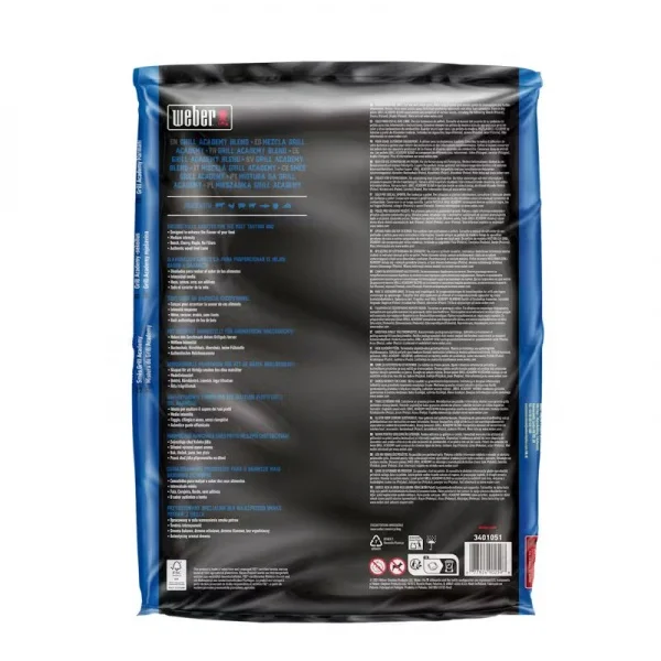 Weber 3401051 pellet di legno 100% miscela grill academy 8 kg - dettaglio 3