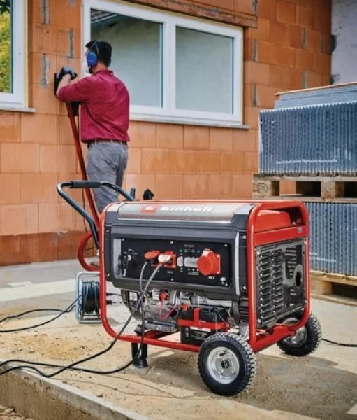 Einhell tc-pg 65/e5 generatore di corrente trifase a benzina 4,8 kw 4152610 - dettaglio 2