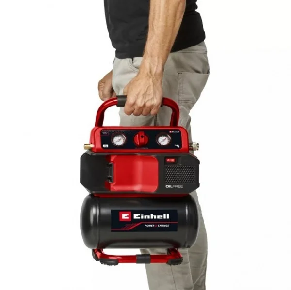 Einhell TE-AC 18/75 Li OF - Solo Compressore PXC 18 V Oil Free senza batterie - 4020410