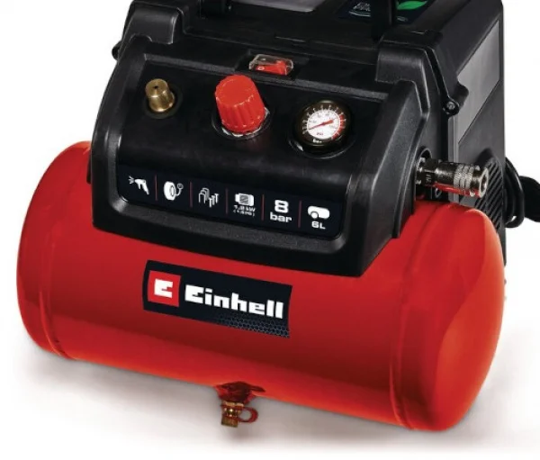 Einhell tc-ac 190/6/8 of set compressore 1200 w silenziato 4020650 - dettaglio 4