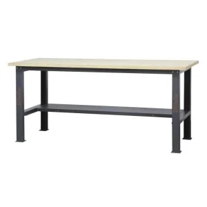 Beta c58bc-w2,1 banco da lavoro con piano in legno 2,1 m - dettaglio 1