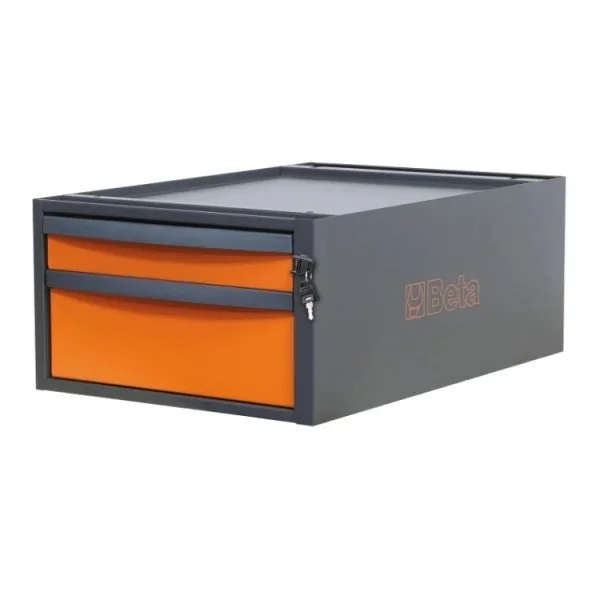 Beta c58cs/o 2c cassettiera per banchi componibili c58bc con 2 cassetti - dettaglio 1
