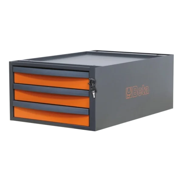 Beta c58cs/o 3c cassettiera per banchi componibili c58bc con 3 cassetti - dettaglio 1