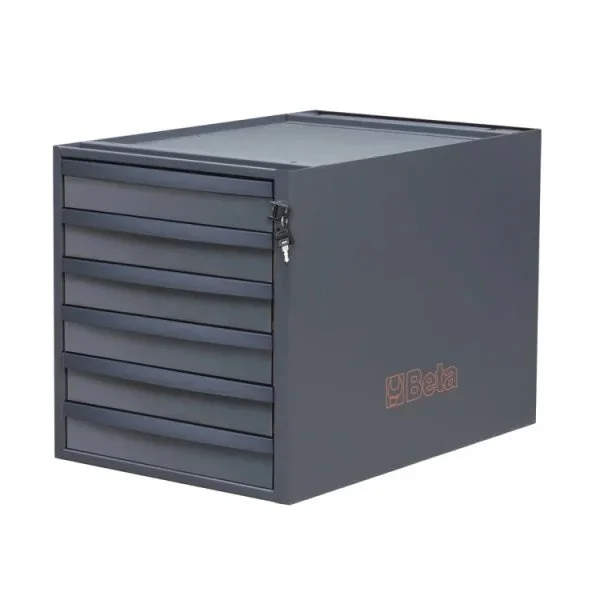 Beta c58csh/a 6c cassettiera per banchi componibili c58bc con 6 cassetti - dettaglio 1