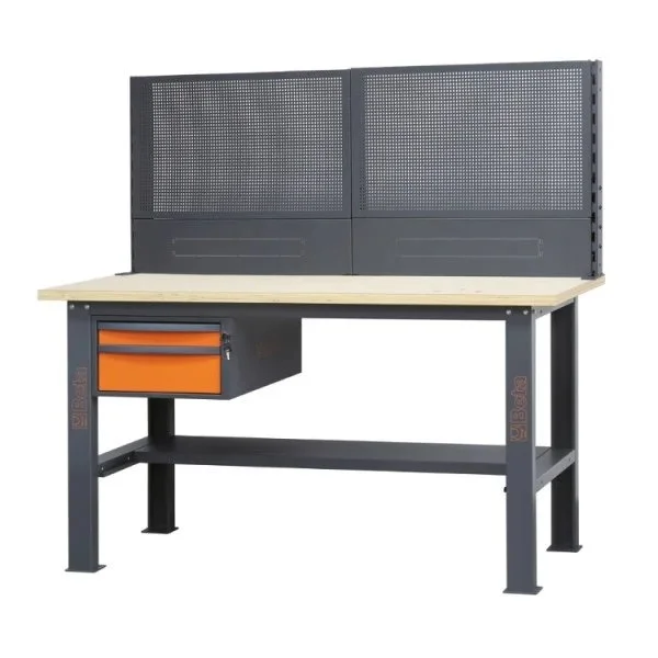 Beta c58k/2pf-1,6m kit 2 pannelli forati 1,6 m per banchi componibili c58bc - dettaglio 3