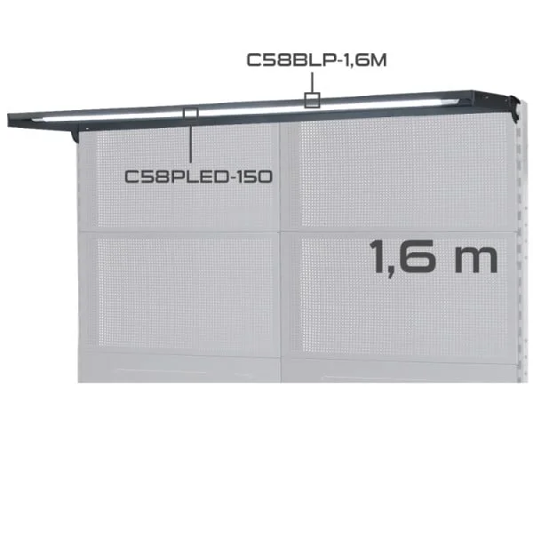 Beta c58pled-150 lampada led per banchi componibili c58bc - dettaglio 3