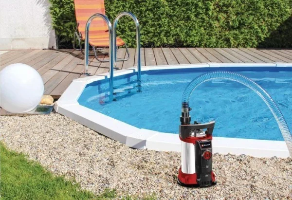 Einhell ge-sp 4390 n-a ll eco pompa aquasensor 430 w per acque chiare 4171440 - dettaglio 2