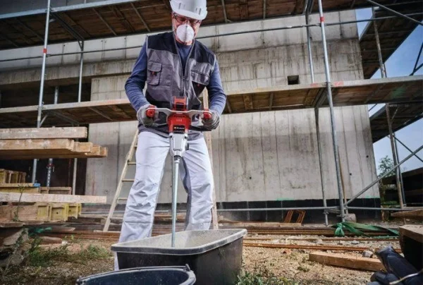 Einhell tp-mx 18-2 li bl - solo miscelatore pxc brushless due velocità 18 v senza batterie 4258770 - dettaglio 2