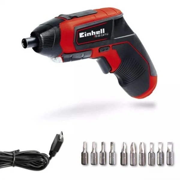 Einhell te-sd 3,6/1 li cacciavite a batteria 3,6 v 4513501 - dettaglio 1