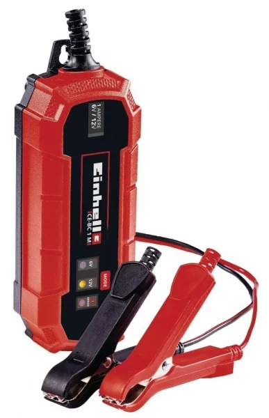 Einhell CE-BC 1 M Caricabatteria e mantenitore di carica 6 V/12 V - 1002205