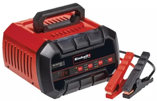 Einhell ce-bc 15 m caricabatterie mantenitore di carica 15 a con avviatore 1002265 - dettaglio 1