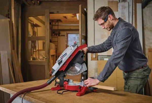 Einhell te-ms 216 t troncatrice 1500 w da 216 mm con piano superiore 4300335 - dettaglio 2