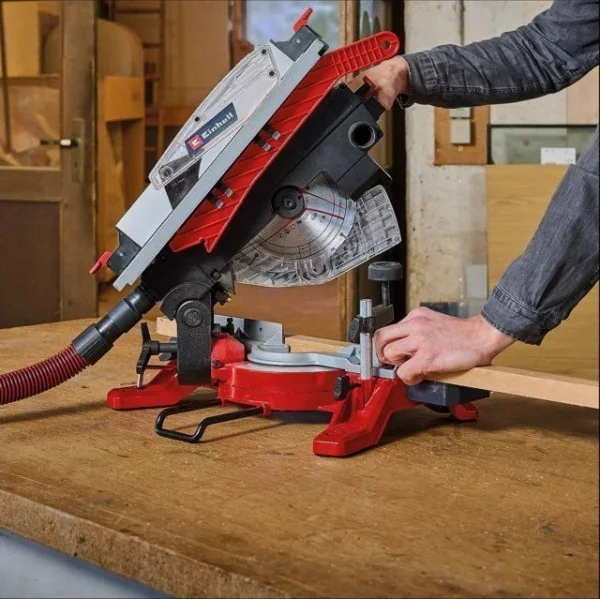Einhell te-ms 216 t troncatrice 1500 w da 216 mm con piano superiore 4300335 - dettaglio 3