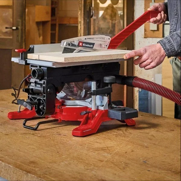 Einhell te-ms 216 t troncatrice 1500 w da 216 mm con piano superiore 4300335 - dettaglio 4