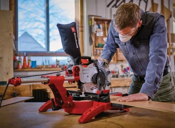 Einhell tc-sm 2534/1 dual troncatrice radiale 2350 w da 250 mm 4300395 - dettaglio 2