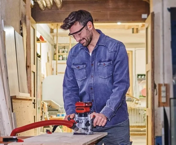 Einhell tp-ro 18 li bl - solo fresatrice verticale 18 v pxc brushless senza batterie - dettaglio 3