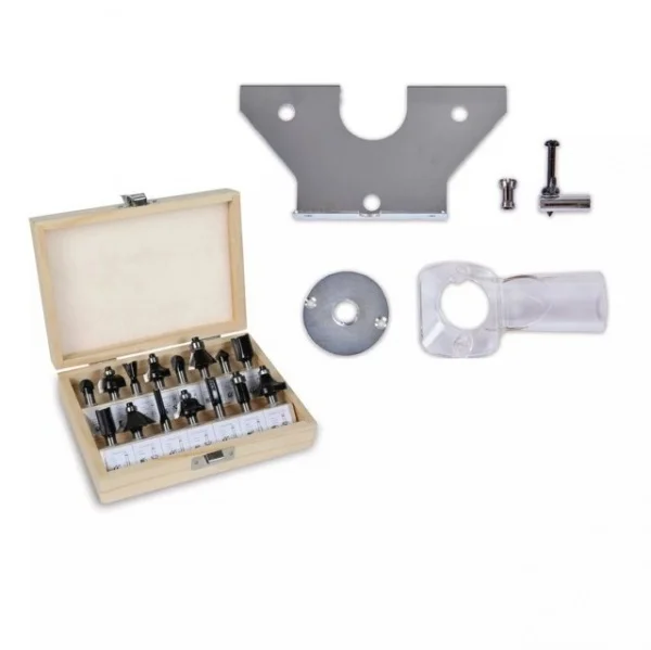 Einhell tc-ro 1155 kit fresatrice verticale 1100 w con set di frese - dettaglio 2