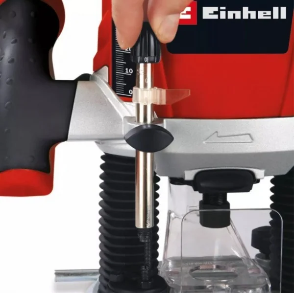 Einhell te-ro 1255 e fresatrice verticale 1200 w - dettaglio 4