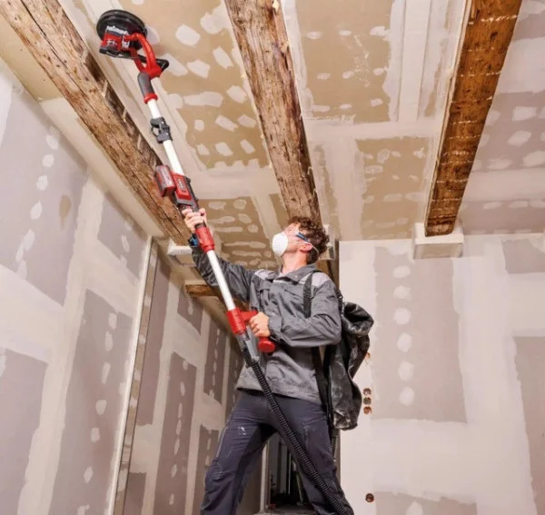 Einhell tp-dw 18/225 li bl - solo levigatrice per muro pxc 18 v senza batterie 4259990 - dettaglio 5