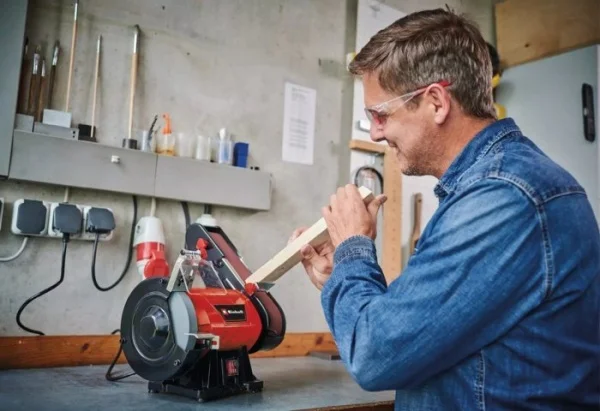 Einhell tc-us 350 levigatrice combinata da banco 350 w 4466154 - dettaglio 2