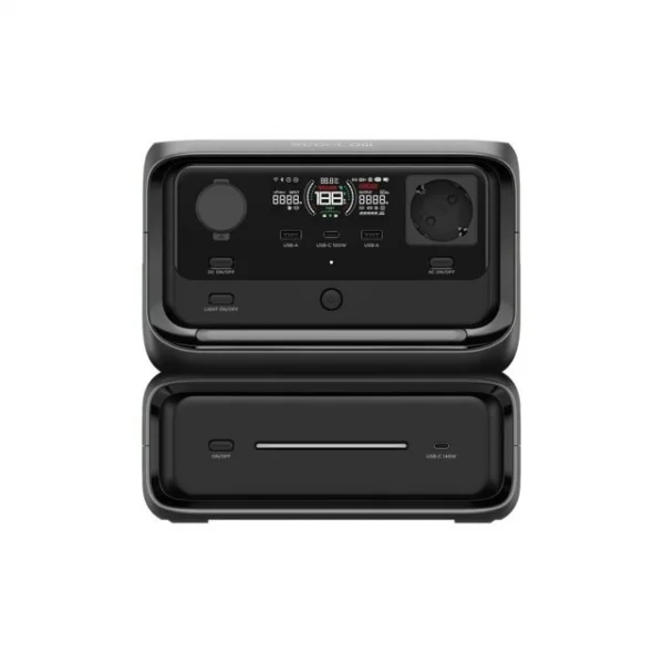 Ecoflow river 3 plus max power station portatile 572 wh eco62795 - dettaglio 2