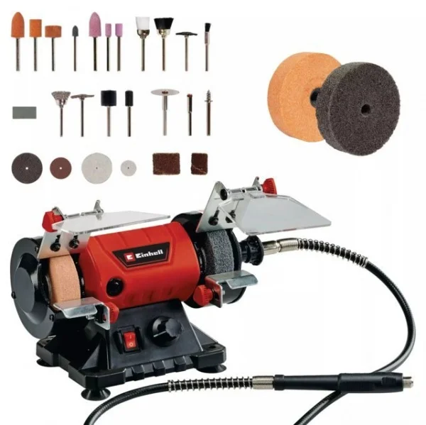 Einhell tc-xg 75 kit smerigliatrice combinata da banco 150 w 4412559 - dettaglio 9