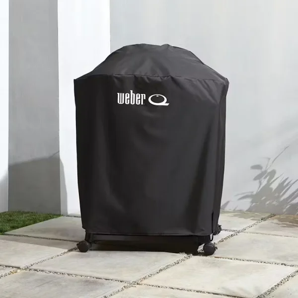 Weber 3400853 custodia in vinile per bbq con carrello serie q 1000n - q 2000n - dettaglio 4