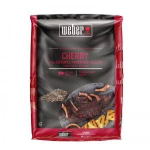 Weber 3401050 pellet 100% di legno di ciliegio 8 kg - dettaglio 1